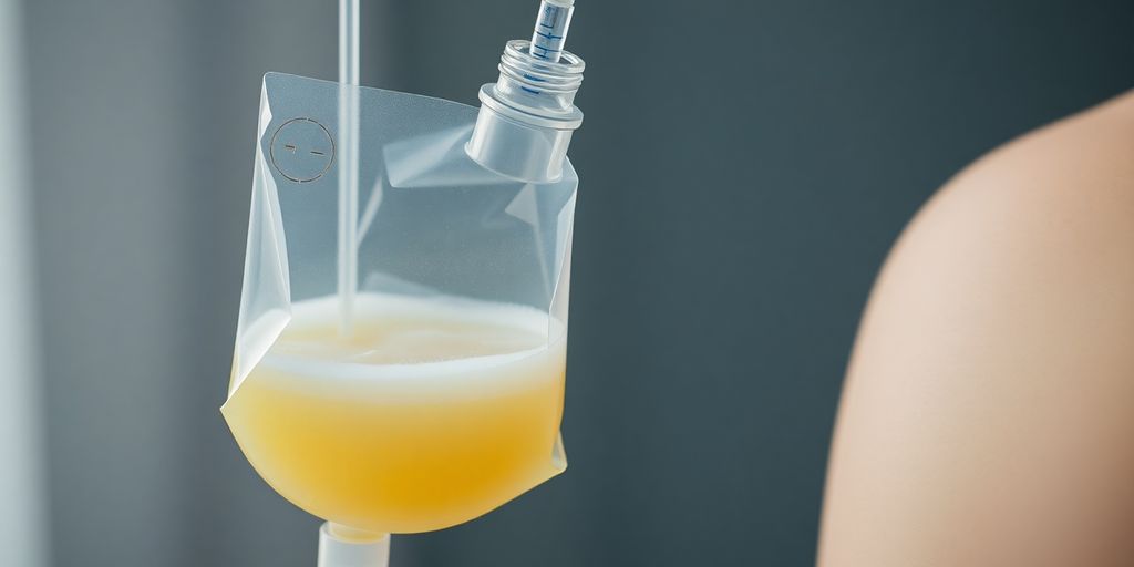 IV drip with vitamins