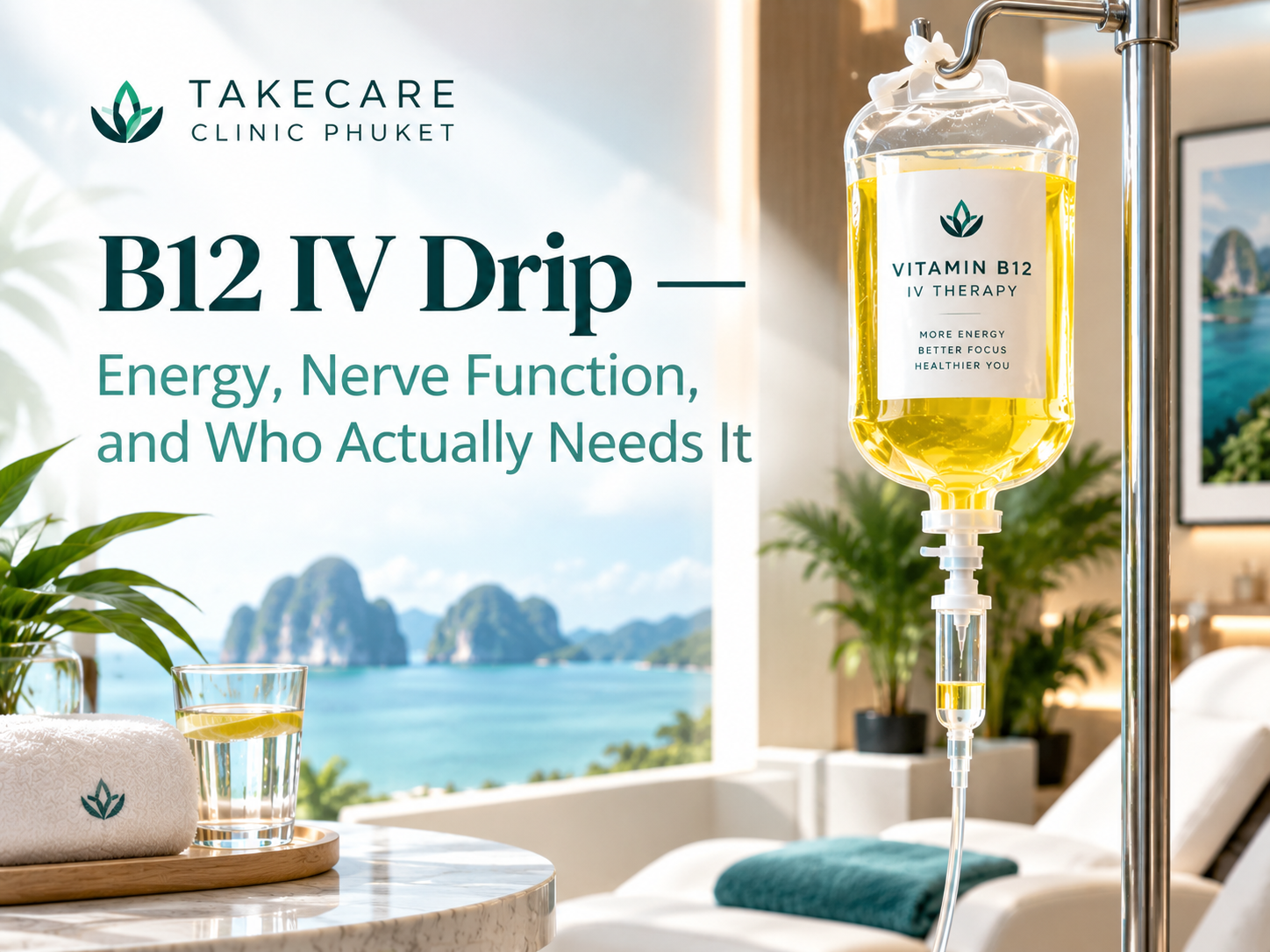 B12 IV Drip — Energy, Nerve Function, and Who Actually Needs It 15 b12 iv drip energy featured