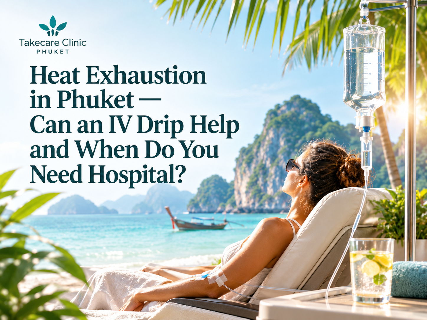 Heat Exhaustion in Phuket — Can an IV Drip Help and When Do You Need Hospital? 4 heat exhaustion phuket iv drip featured