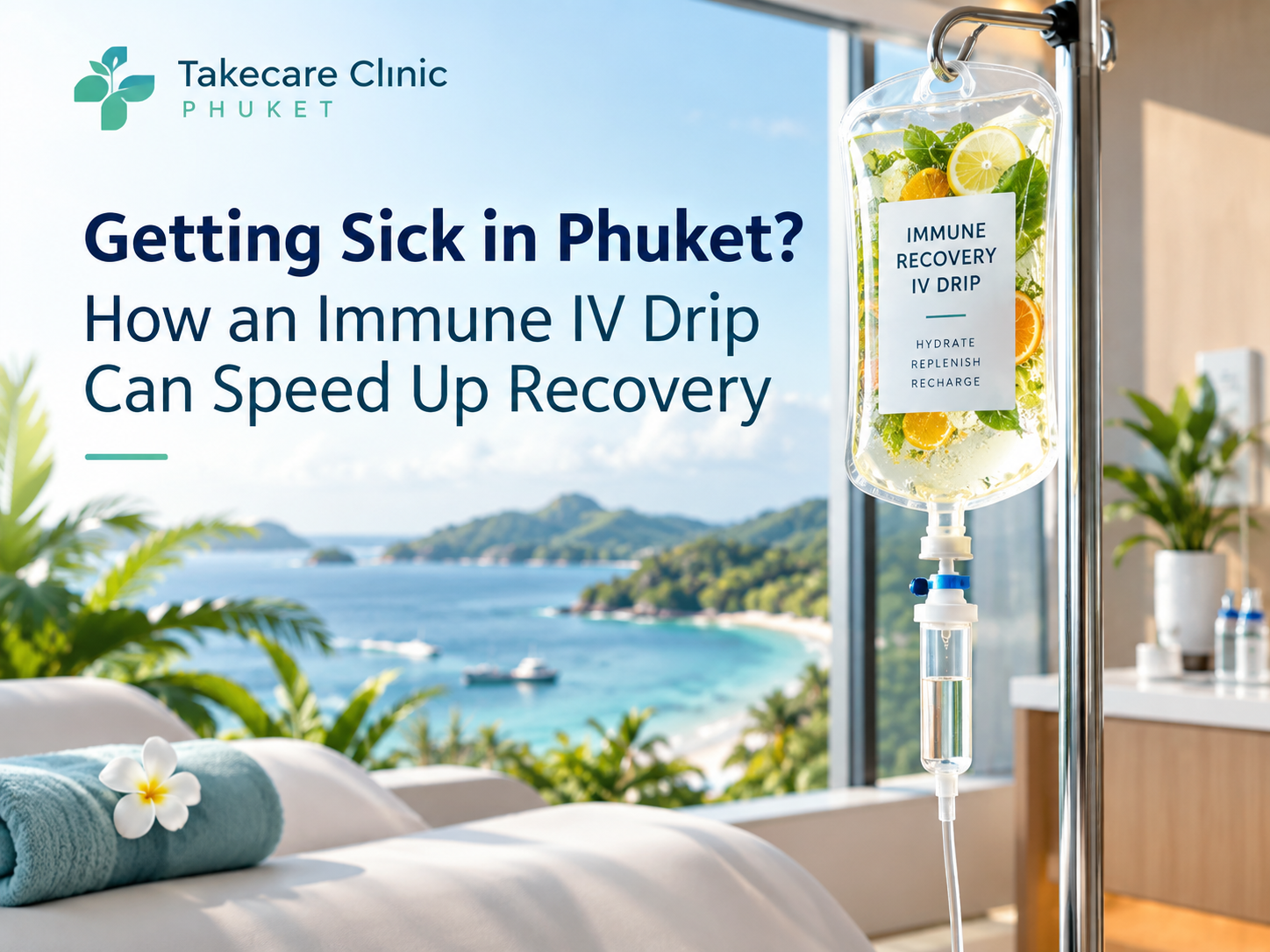 Getting Sick in Phuket? How an Immune IV Drip Can Speed Up Recovery 21 immune iv drip phuket sick featured