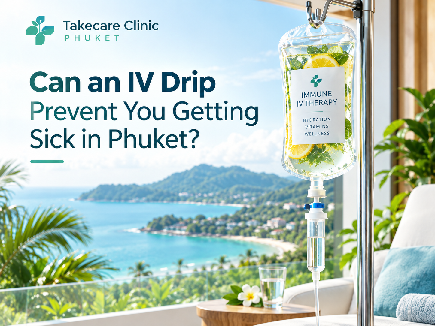 Can an IV Drip Prevent You Getting Sick in Phuket? 16 iv drip prevent illness phuket featured