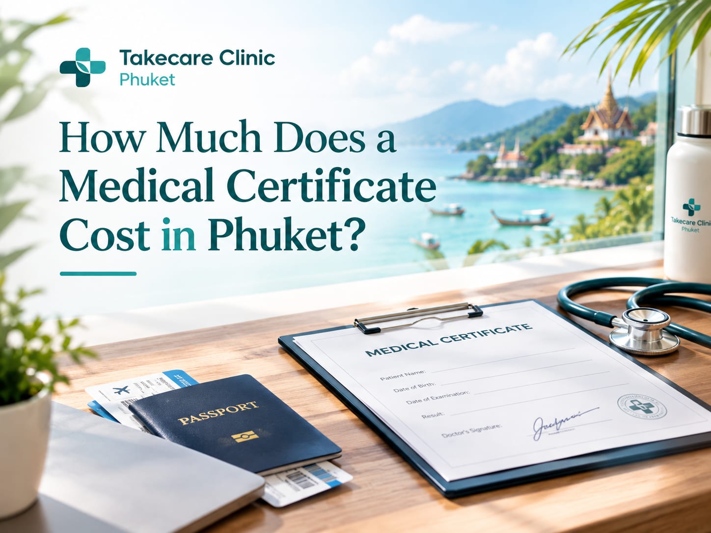 How Much Does a Medical Certificate Cost in Phuket? 1 medical certificate cost phuket featured