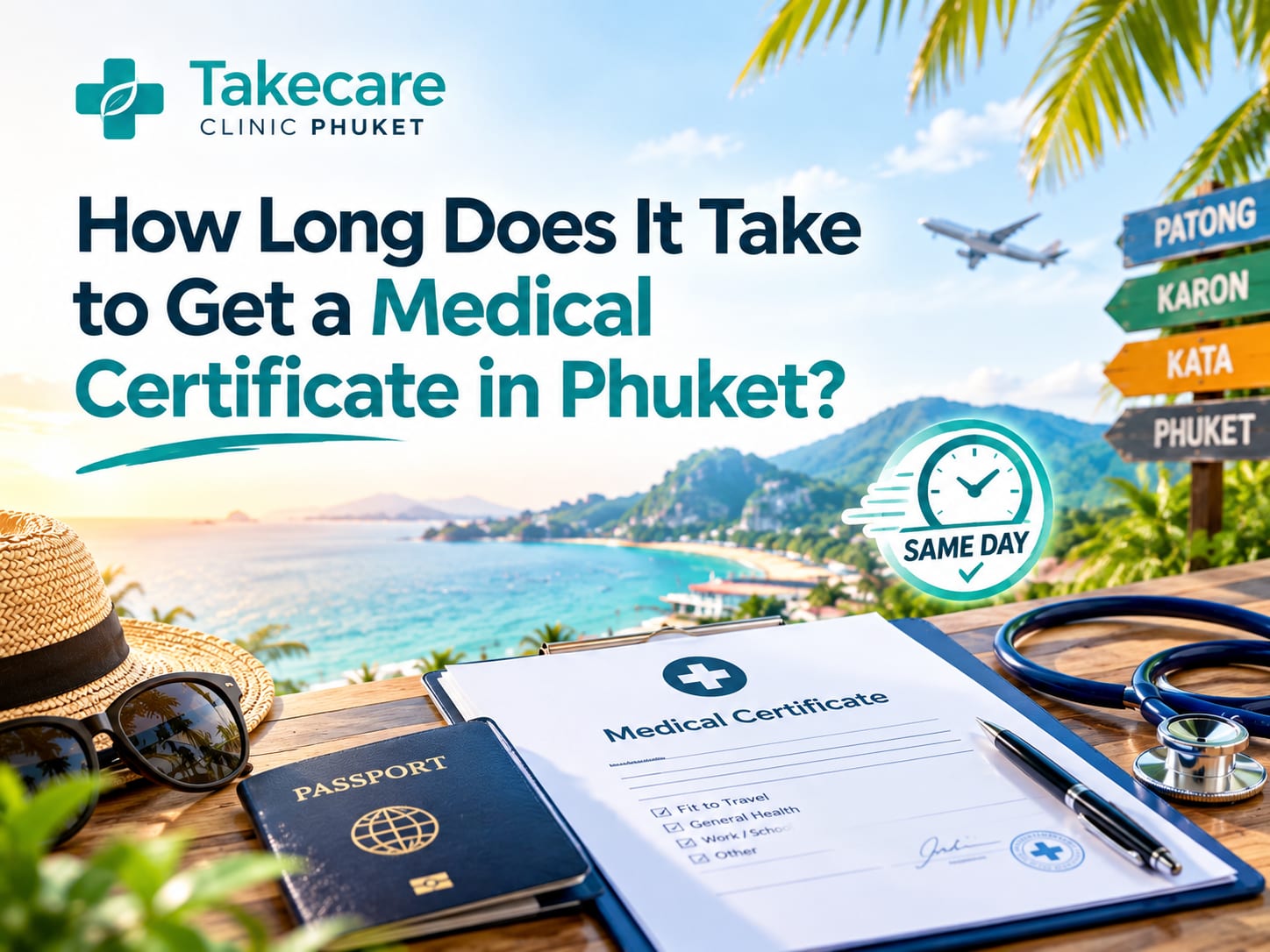 How Long Does It Take to Get a Medical Certificate in Phuket? 7 medical certificate phuket same day featured