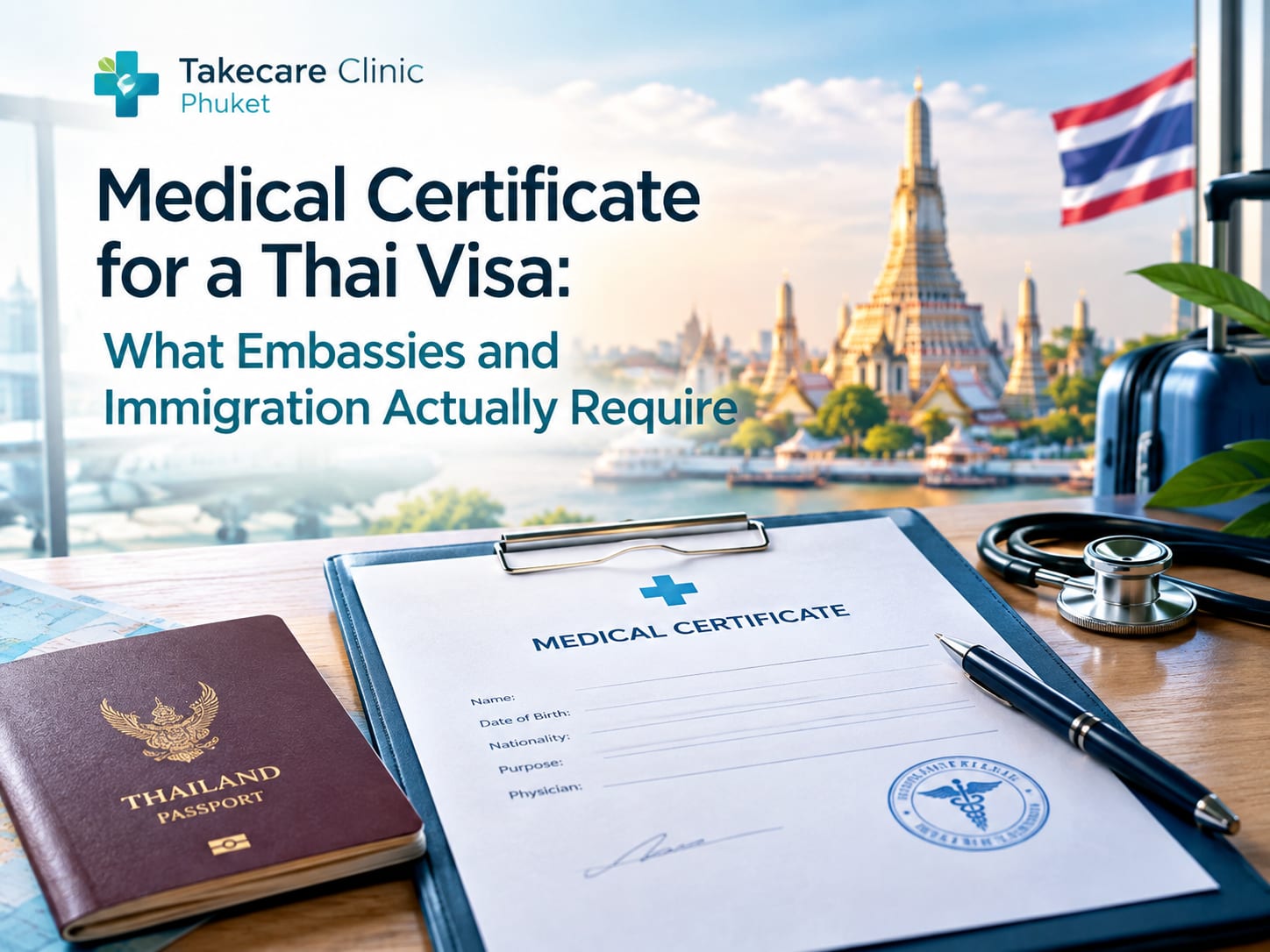 medical certificate visa thailand featured