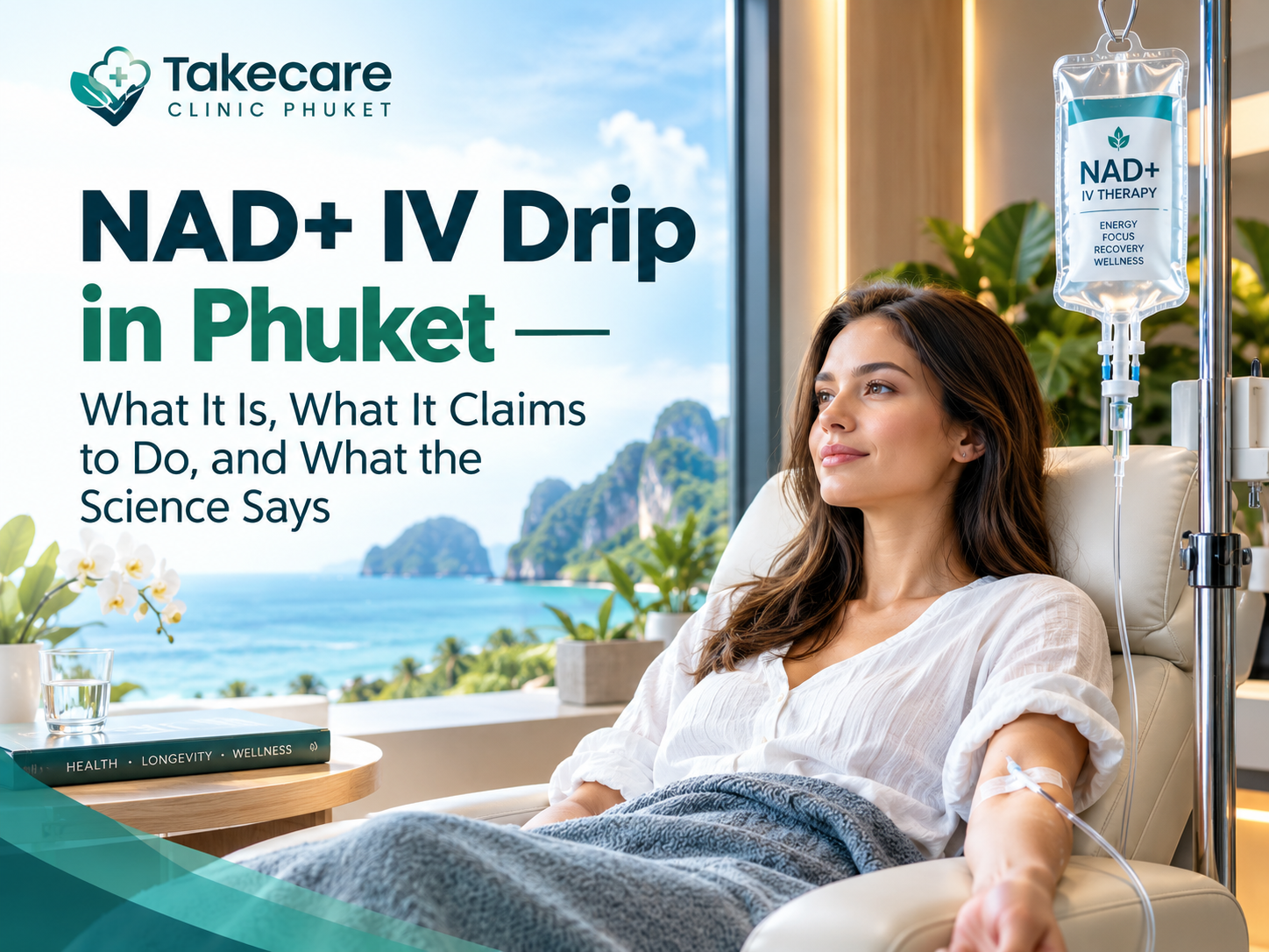 NAD+ IV Drip in Phuket — What It Is, What It Claims to Do, and What the Science Says 13 nad iv drip phuket featured