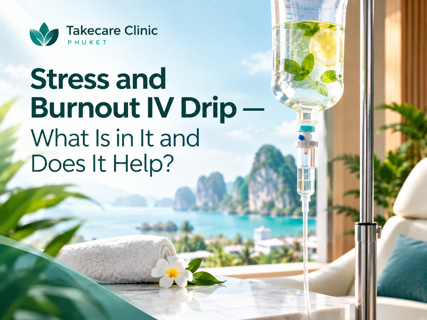 Stress and Burnout IV Drip — What Is in It and Does It Help? 1 stress burnout iv drip featured