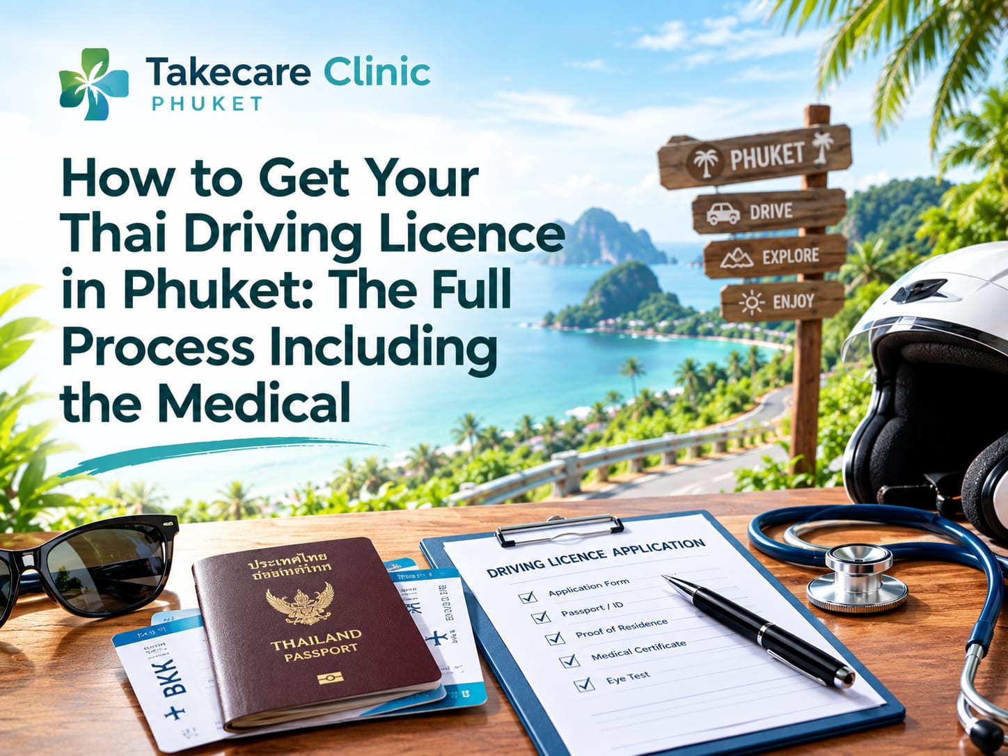 How to Get Your Thai Driving Licence in Phuket: The Full Process Including the Medical 2 thai driving licence phuket featured
