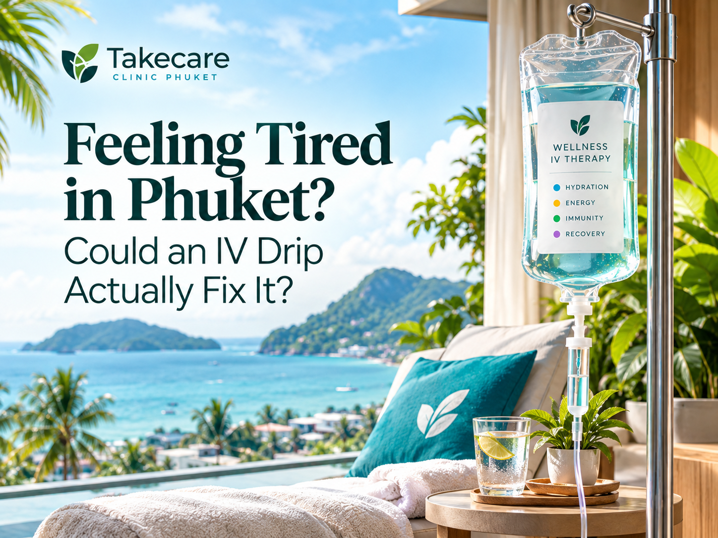 Feeling Tired in Phuket? Could an IV Drip Actually Fix It? 7 tired in phuket iv drip fatigue featured