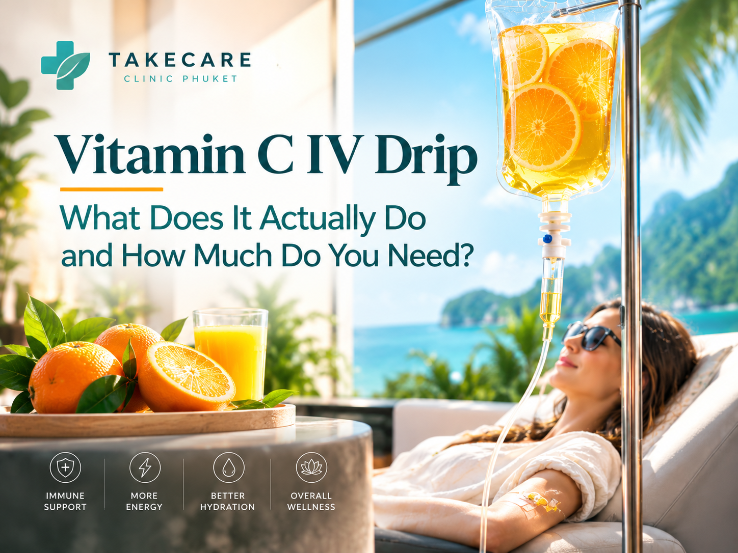 Vitamin C IV Drip — What Does It Actually Do and How Much Do You Need? 18 vitamin c iv drip benefits featured