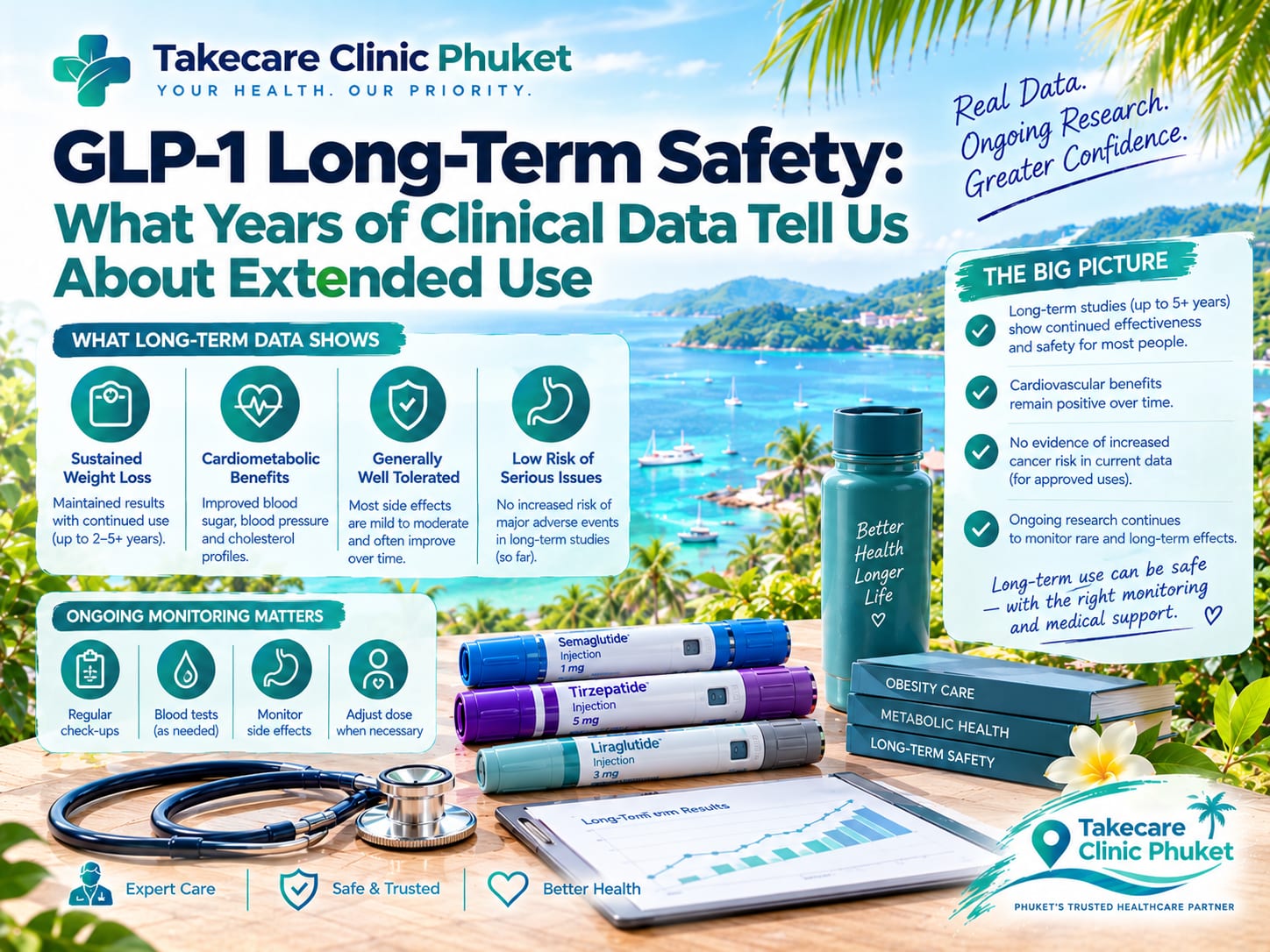 GLP-1 Long-Term Safety: What Years of Clinical Data Tell Us About Extended Use 2 glp 1 long term safety featured