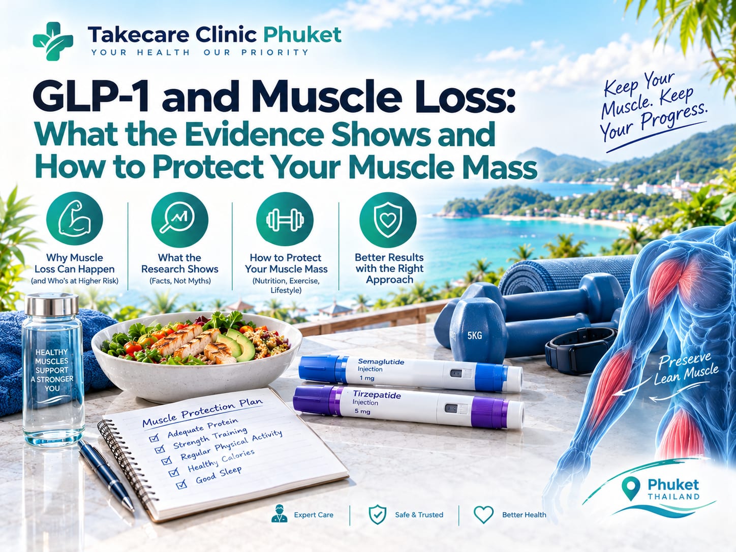 GLP-1 and Muscle Loss: What the Evidence Shows and How to Protect Your Muscle Mass 2 glp 1 muscle loss featured