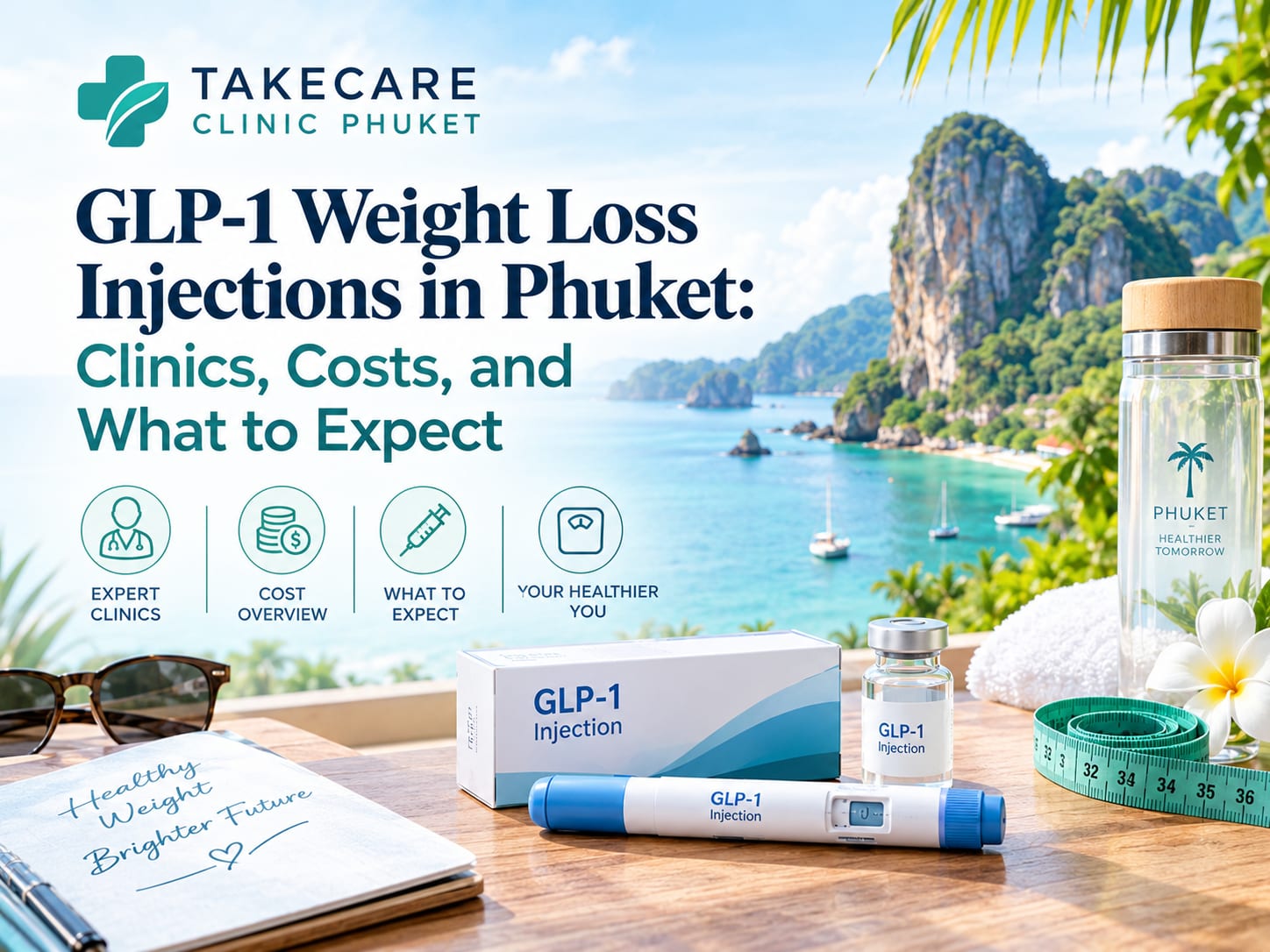 GLP-1 Weight Loss Injections in Phuket: Clinics, Costs, and What to Expect 2 glp 1 phuket featured