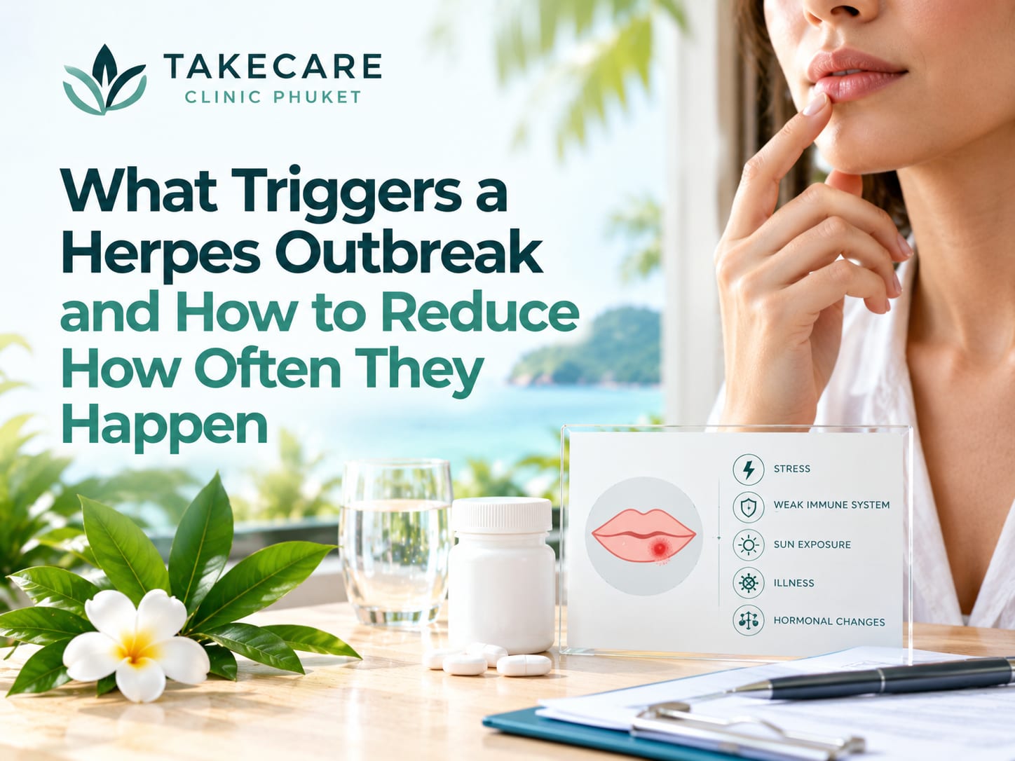 What Triggers a Herpes Outbreak and How to Reduce How Often They Happen 2 herpes outbreak triggers featured