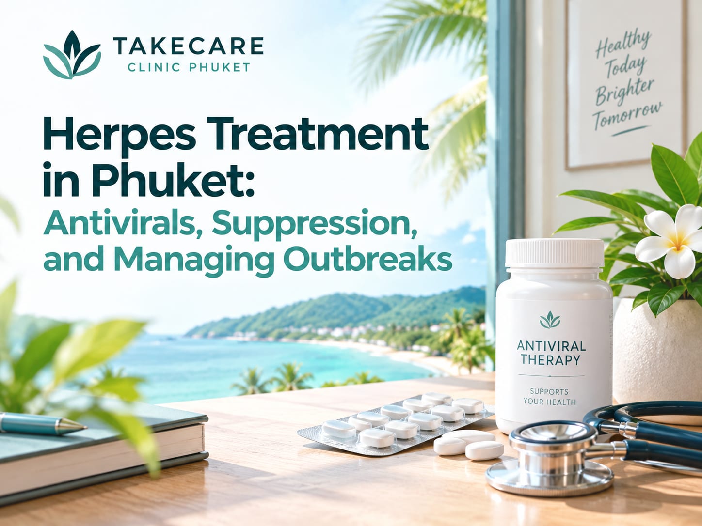 Herpes Treatment in Phuket: Antivirals, Suppression, and Managing Outbreaks 1 herpes treatment phuket featured
