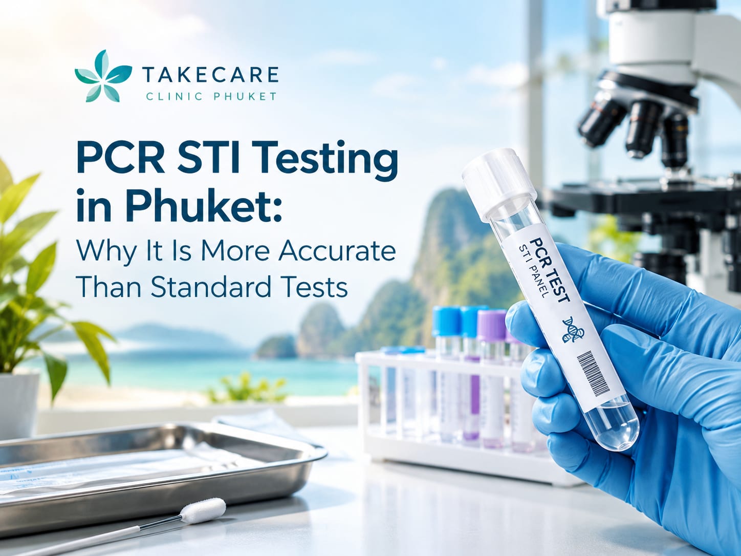 PCR STI Testing in Phuket: Why It Is More Accurate Than Standard Tests 2 pcr sti test phuket featured