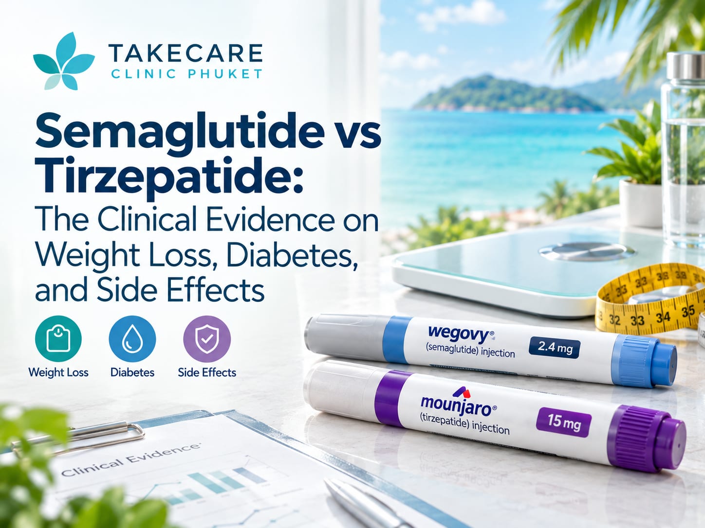 Semaglutide vs Tirzepatide: The Clinical Evidence on Weight Loss, Diabetes, and Side Effects 2 semaglutide vs tirzepatide featured