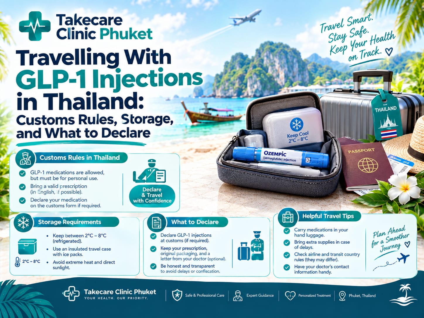 travelling with glp 1 injections thailand featured