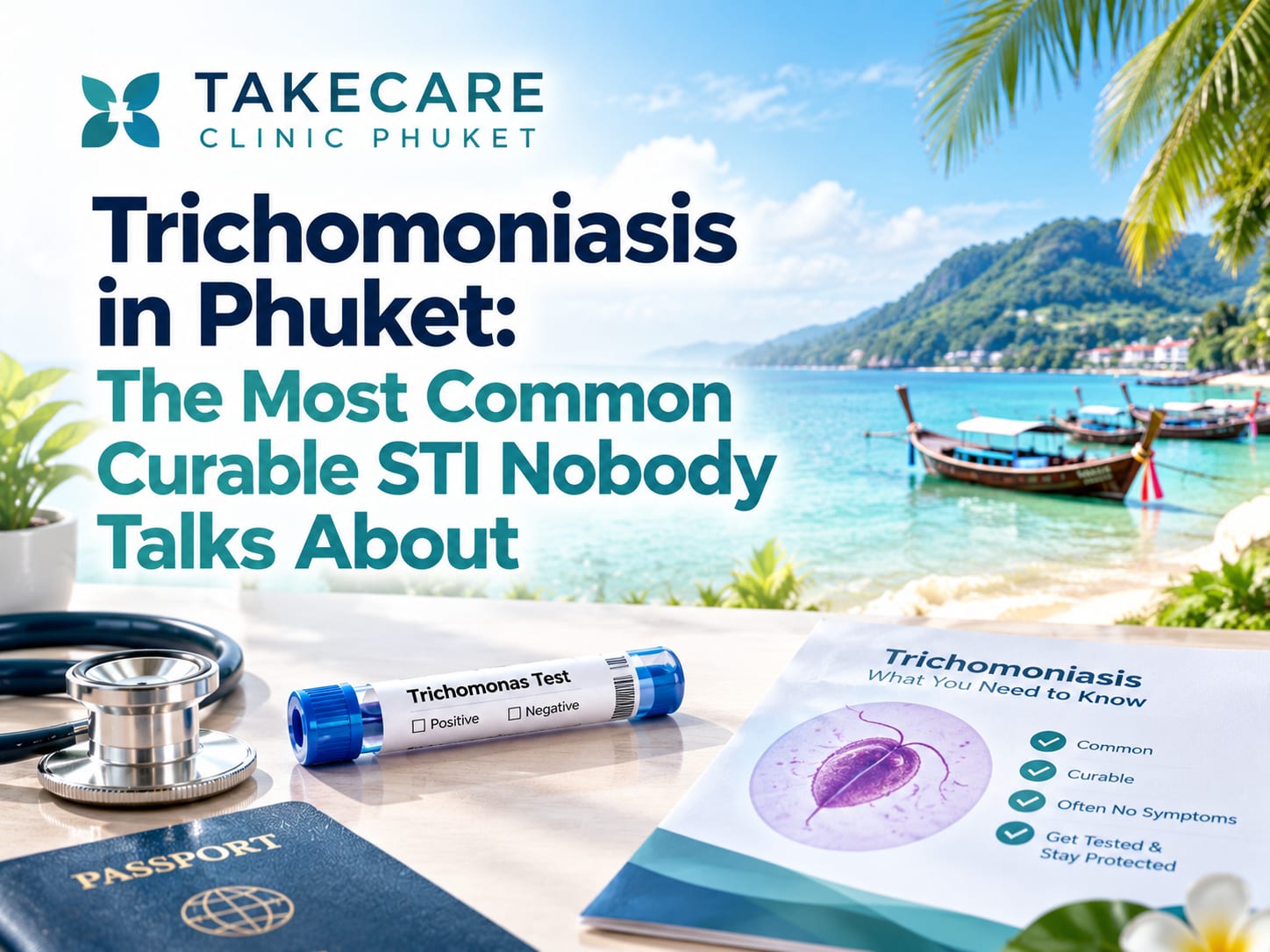 Trichomoniasis in Phuket: The Most Common Curable STI Nobody Talks About 2 trichomoniasis phuket featured